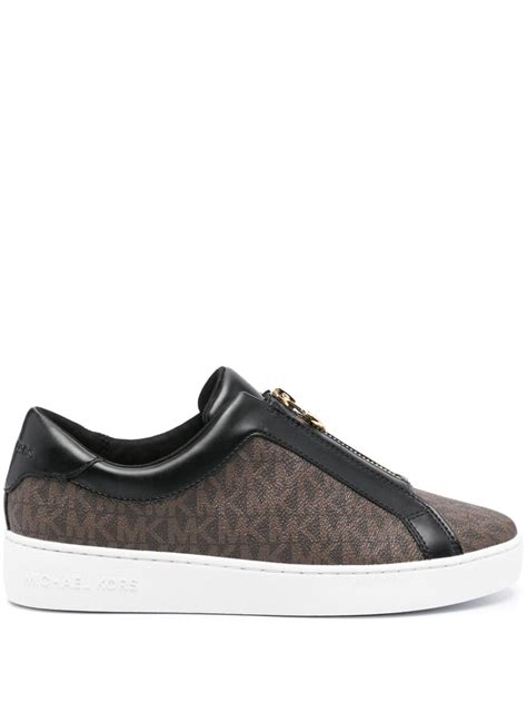 michael kors keaton suede sneakers|Michael Kors keaton logo sneaker.